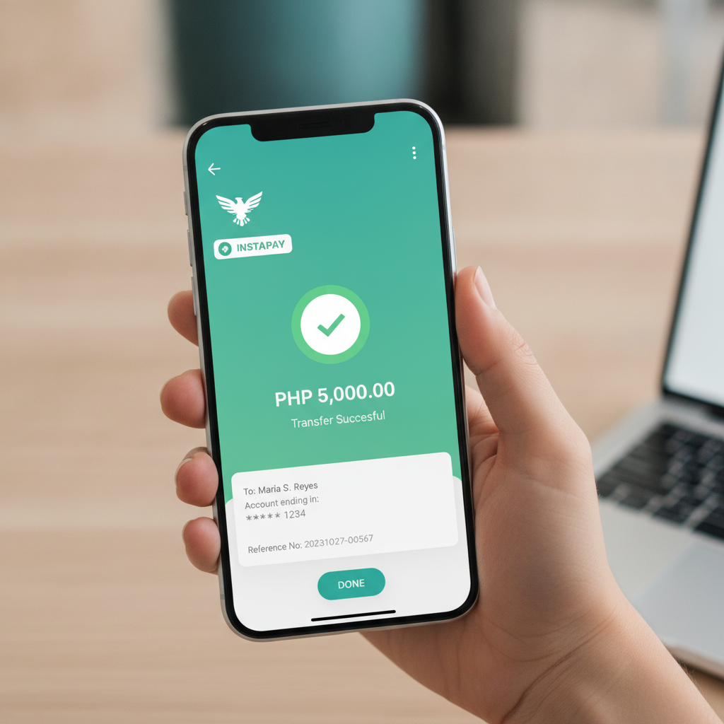 Illustration: Masterbet88 Bank Transfer Withdrawal via InstaPay and PESONet